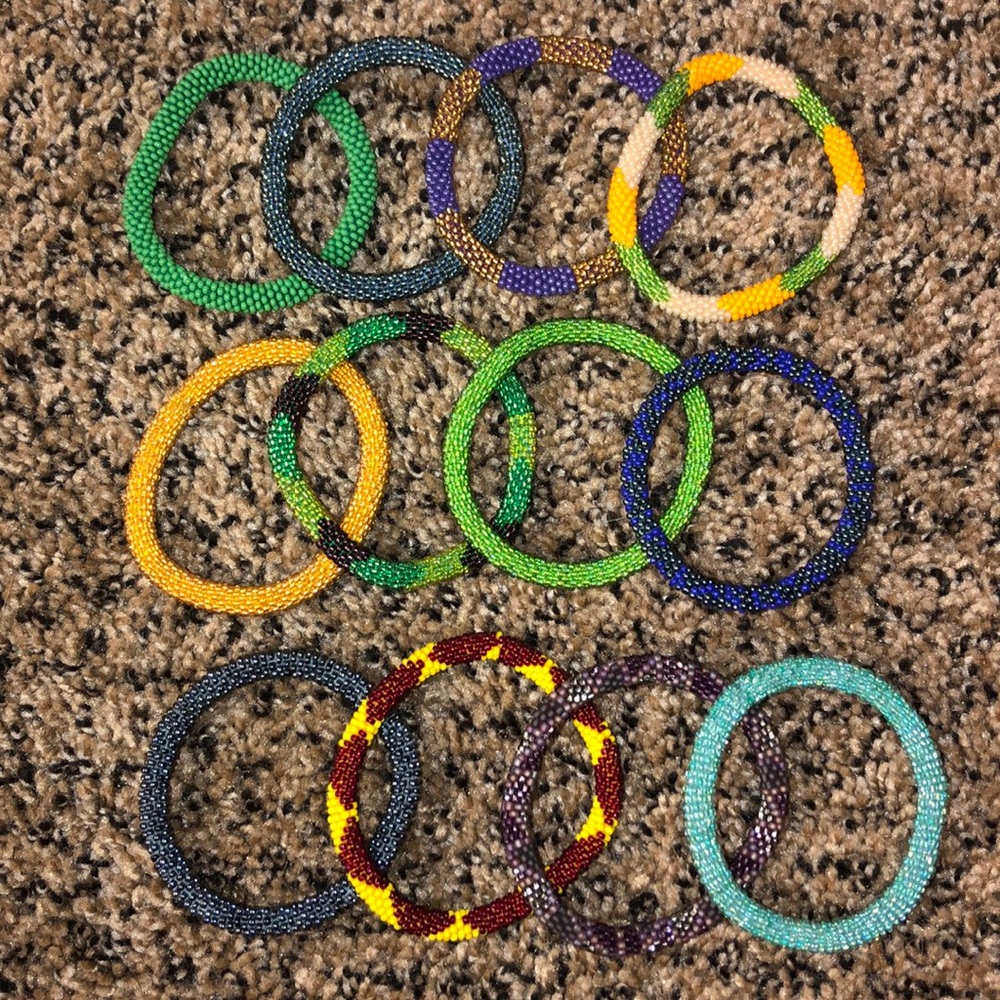 12 pack of Nepal bracelets